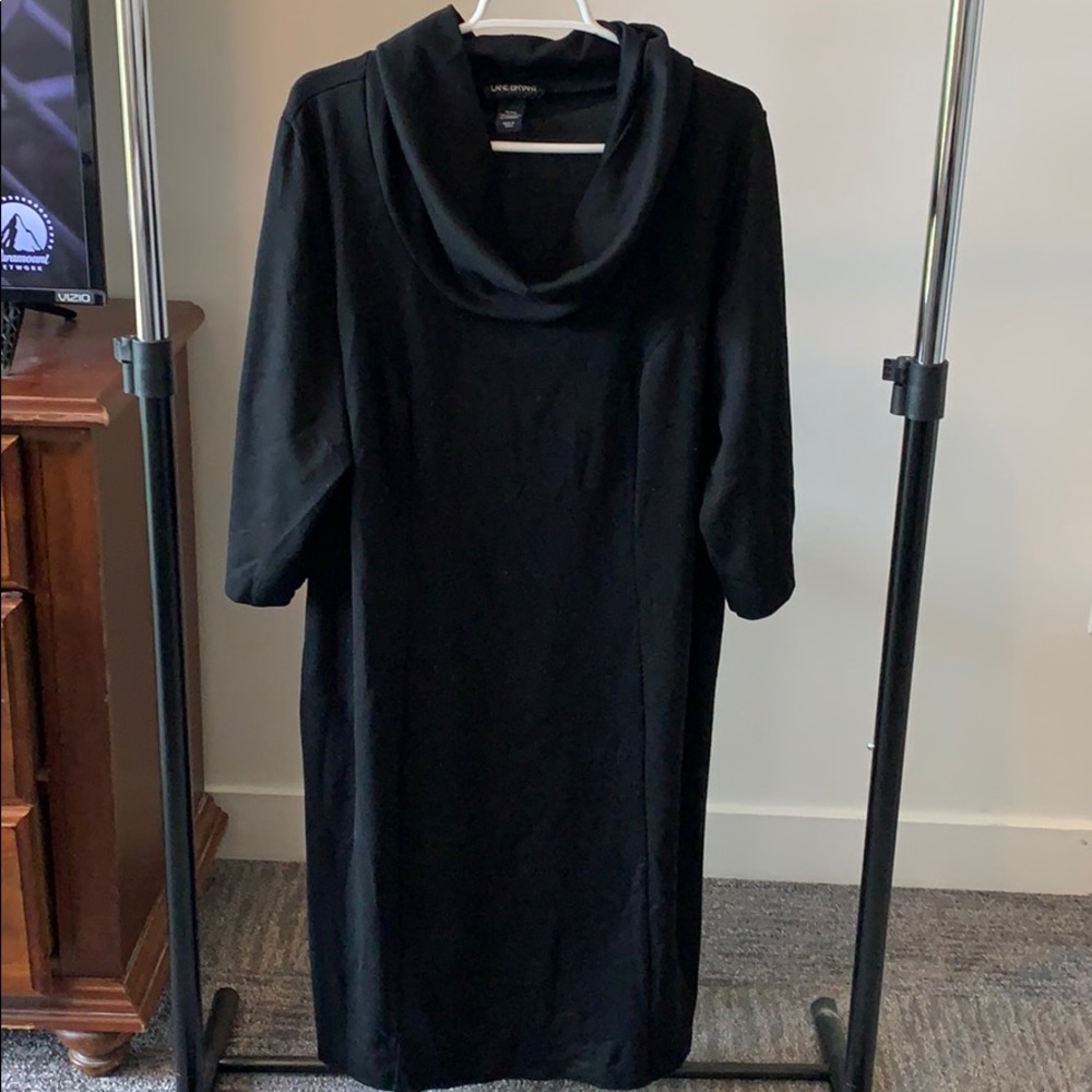 Lane Bryant cowl neck dress